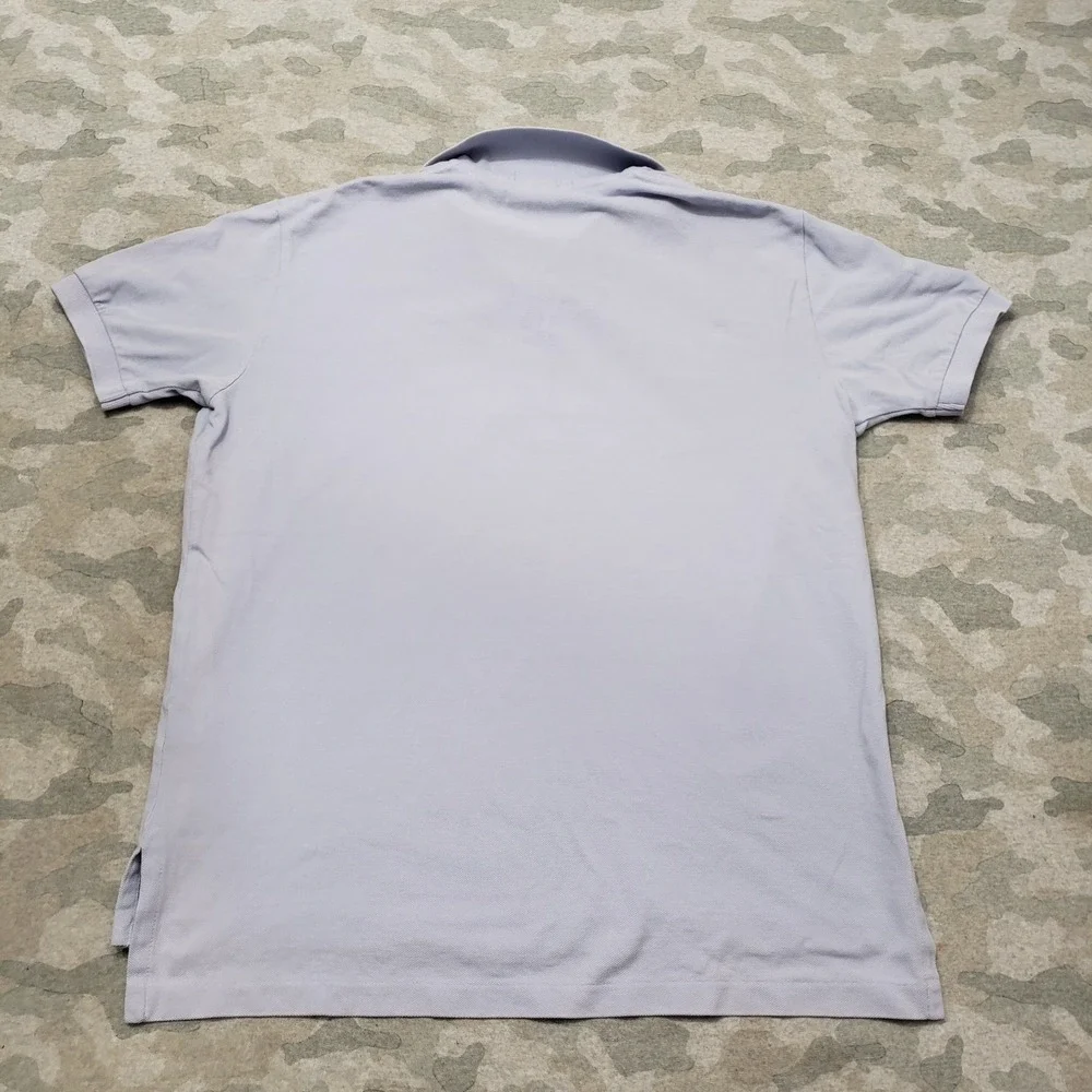 Polo Ralph Lauren Polo Shirt Mens Large Blue Short Sleeve Golf Casual Small Pony